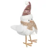 Online FEERIC LIGHTS AND CHRISTMAS Déco De Noël Oiseau Avec Bonnet Et Echarpe 17 X 9 X H 25 Cm