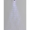 * Guirlande Et Boule De Sapin^Fil D'Argent Cascade 200 Led Blanc Froid