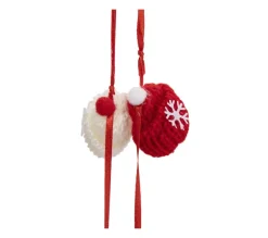 * Guirlande Et Boule De Sapin^Guirlande De Noël "Delices Des Fêtes" 3X200Cm Rouge