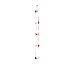 * Guirlande Et Boule De Sapin^Guirlande De Noël "Delices Des Fêtes" 3X200Cm Rouge