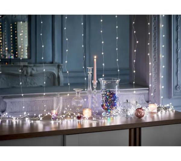 * Guirlande Et Boule De Sapin^Guirlande Exterieur Led 14M Feeric Multicolore