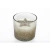 Flash Sale HEART OF THE HOME Bougie De Noël En Pot Stars Natural - Dore
