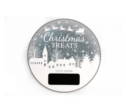 Online HEART OF THE HOME Calendrier De L'Avent Rond Christmas Ice - Argent