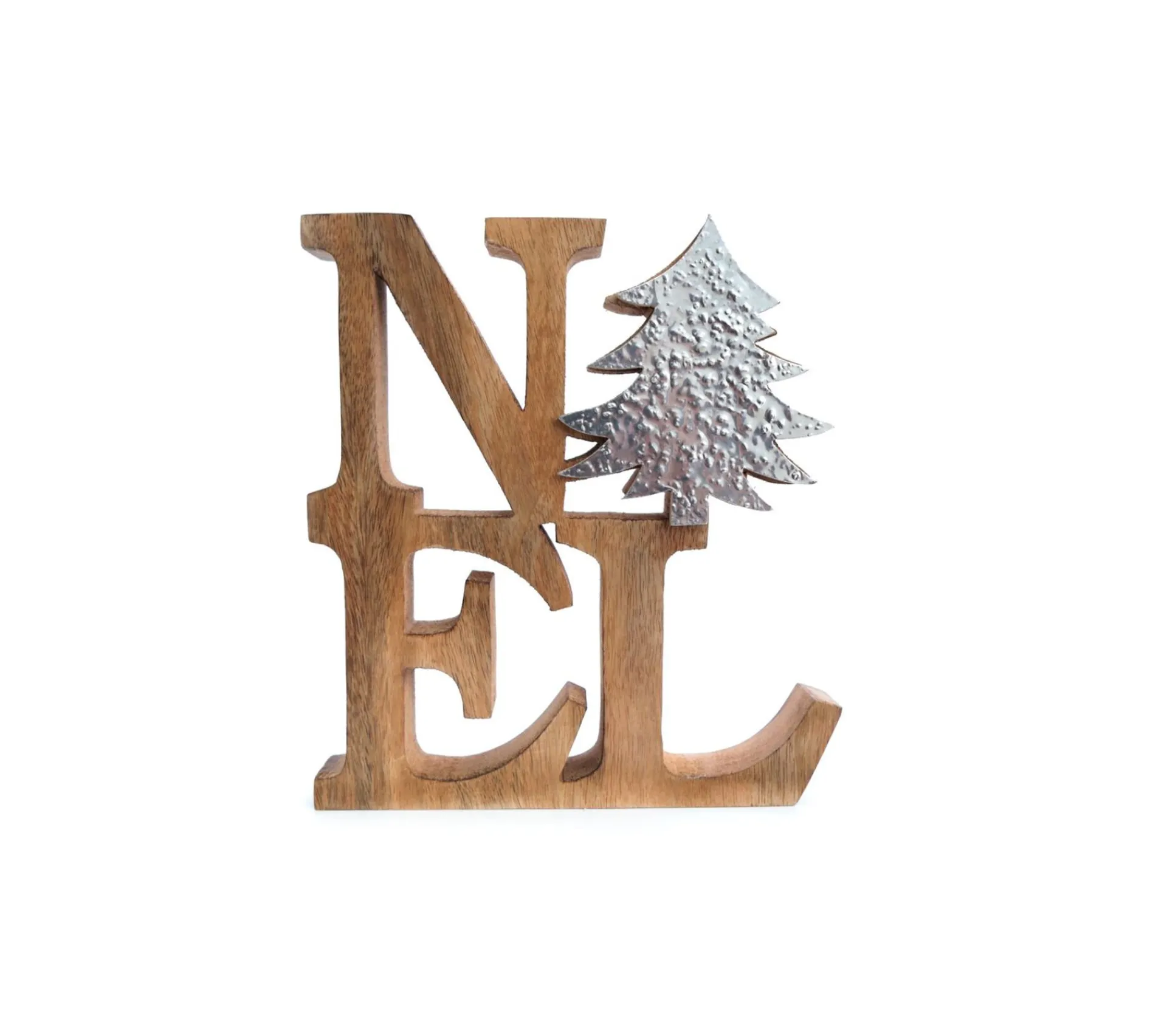 Cheap HEART OF THE HOME Décoration De Noël A Poser Letter Ice - Argent