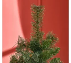 HOMCOM Sapin Et Accessoire^ Sapin De Noël Artificiel Imitation Nordmann H. 150 Cm Vert