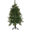 HOMCOM Sapin Et Accessoire^ Sapin De Noël Artificiel Grand Realisme Pied Support Inclus