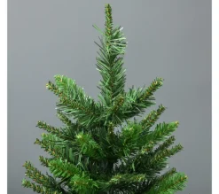 HOMCOM Sapin Et Accessoire^ Sapin De Noël Artificiel Imitation Nordmann Vert