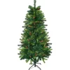 HOMCOM Sapin Et Accessoire^ Sapin De Noël Artificiel Nordmann Aspect Realiste Pommes De Pin