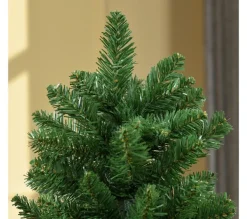 HOMCOM Sapin Et Accessoire^ Sapin De Noël Artificiel Imitation Nordmann Vert