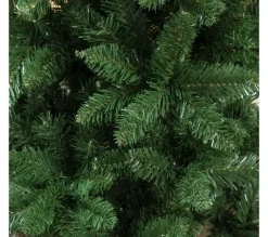 HOMCOM Sapin Et Accessoire^ Sapin De Noël Artificiel Imitation Nordmann Vert