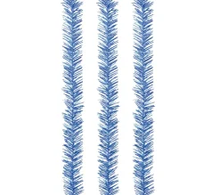 HOMEA Guirlande Et Boule De Sapin^ Set De 3 Guirlandes 1 Pli Bleu 2 M