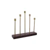 Cheap KAYOOM Bougeoir Bordeaux Et Or 40X9X40