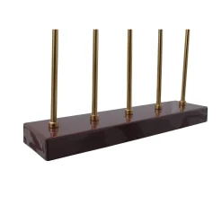 Cheap KAYOOM Bougeoir Bordeaux Et Or 40X9X40