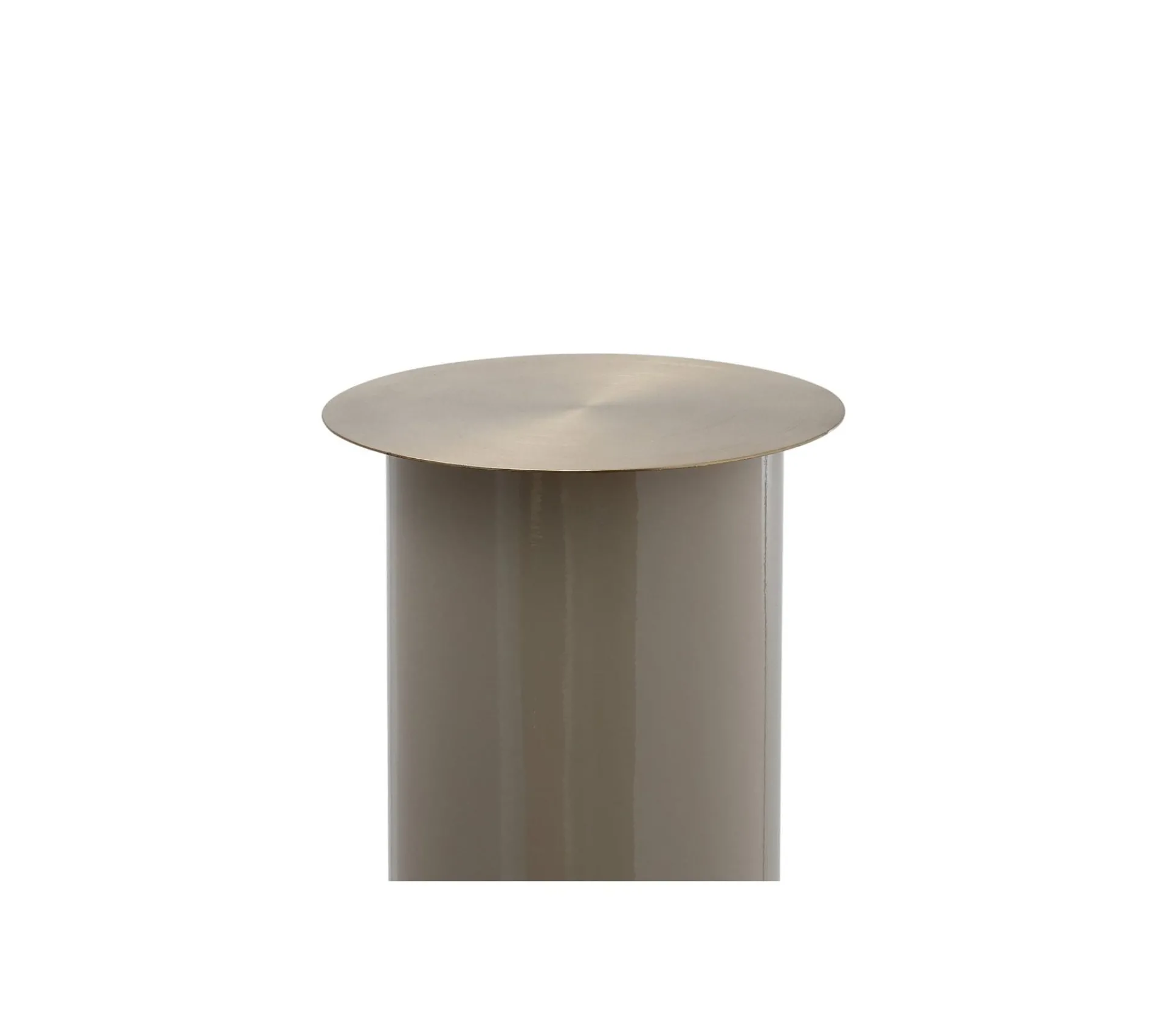 Best Sale KAYOOM Bougeoir De Sol Taupe Et Or 20X20X70