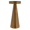 Store KAYOOM Bougeoir Or Et Vert Fonce 11X11X29,5