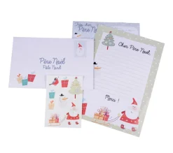 Store * Kit 2 Lettres Et Stickers "Pere Noël" 32Cm Blanc