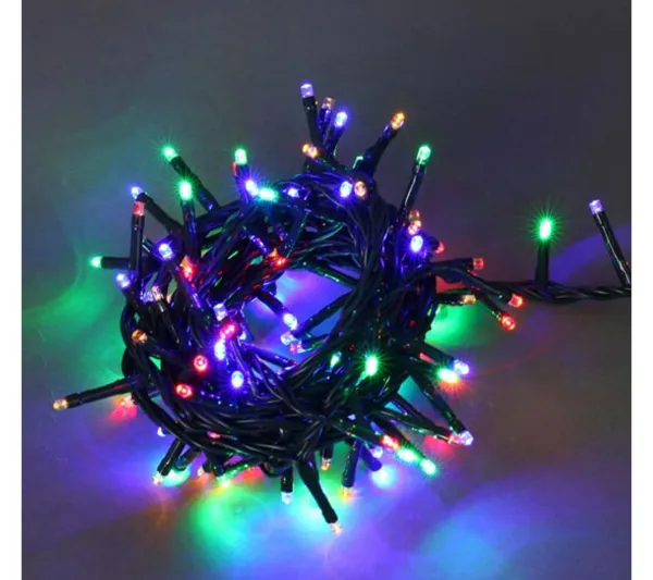 L3C Guirlande Et Boule De Sapin^ Ip44/24V-Guirlande 3Mm 800L Mc-8 Fonctions-Avec Transfo-Fil Vt-L20M-Ext1,5M