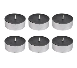 Hot * Lot De 6 Bougies Chauffe-Plat "Essentiel" 5,5Cm Bois De Cedre