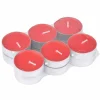 Outlet * Lot De 12 Bougies Chauffe-Plat "Essentiel" 3,5Cm Fraise