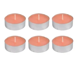 Best Sale * Lot De 6 Bougies Chauffe-Plat "Essentiel" 5,5Cm Mangue