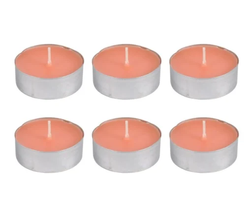 Best Sale * Lot De 6 Bougies Chauffe-Plat "Essentiel" 5,5Cm Mangue