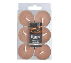 Online * Lot De 12 Bougies Chauffe-Plat "Essentiel" 3,5Cm Opium