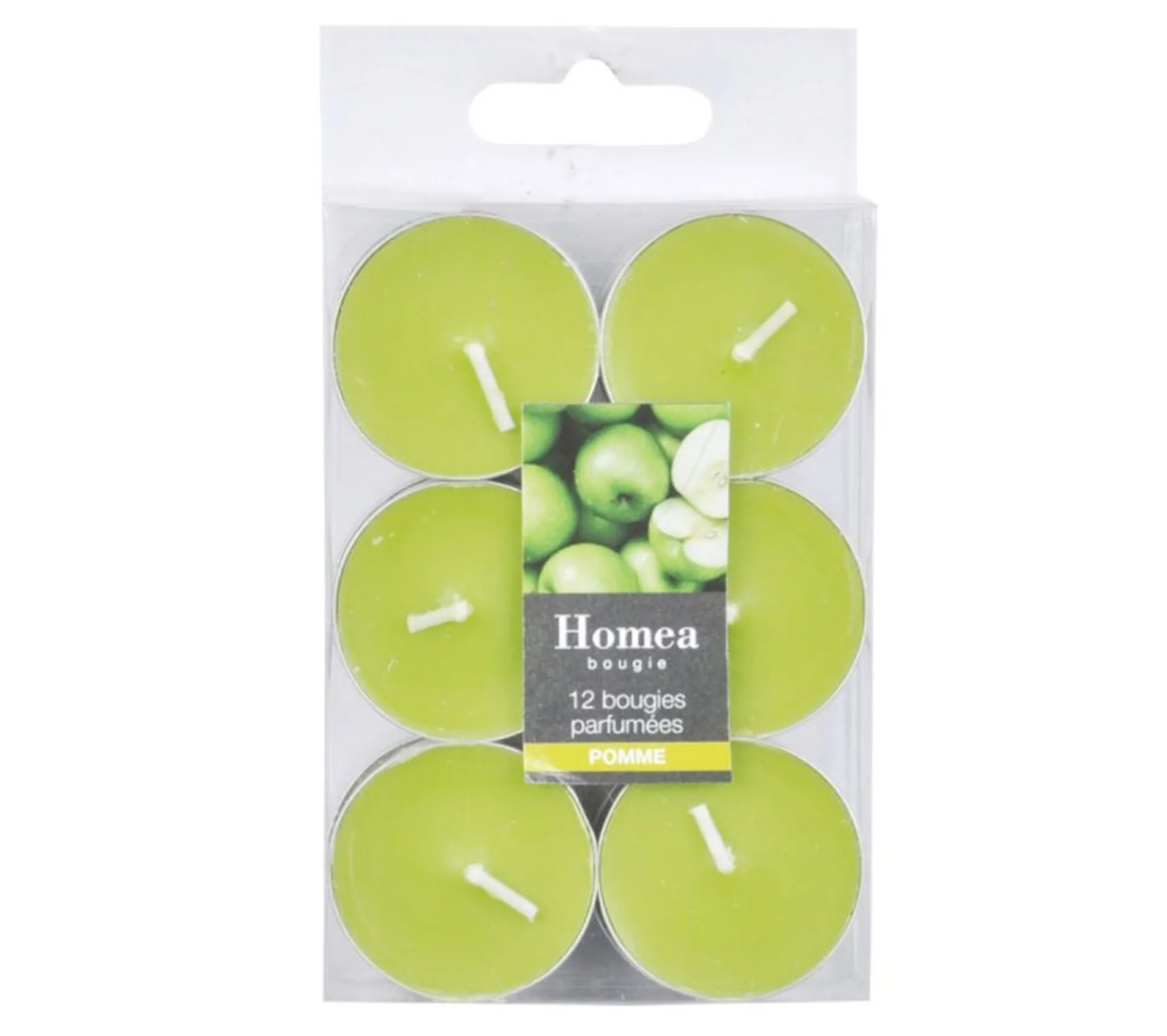 Cheap * Lot De 12 Bougies Chauffe-Plat "Essentiel" 3,5Cm Pomme