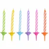 * Anniversaire Et Autres Fêtes^Lot De 24 Bougies D'Anniversaire "Support" 5Cm Multicolore