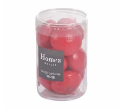 Flash Sale * Lot De 9 Bougies Flottantes "Essentiel" 3Cm Fraise