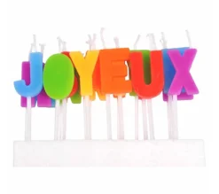* Anniversaire Et Autres Fêtes^Lot De 18 Bougies "Joyeux Anniversaire" 17Cm Multicolore