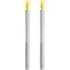 Cheap * Lot De 2 Bougies Led "Chandelier" 28Cm Blanc