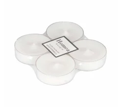 Best Sale * Lot De 4 Bougies Parfumees Chauffe-Plat "Trendie" Neige Eternelle