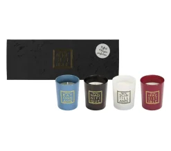 Flash Sale * Lot De 4 Bougies Parfumees "You Are" 6Cm Fleur De Coton