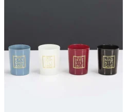 Flash Sale * Lot De 4 Bougies Parfumees 