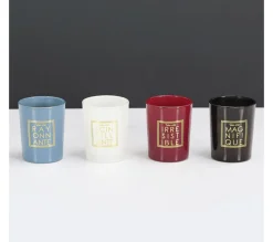 Flash Sale * Lot De 4 Bougies Parfumees 