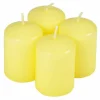 Best Sale * Lot De 4 Bougies Parfumees Piliers "Essentiel" 6Cm Citronnelle
