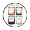 Flash Sale * Lot De 4 Bougies Parfumees "Harmony" 6Cm Multicolore