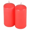 Cheap * Lot De 2 Bougies Pilier "Essentiel" 10Cm Geraniol