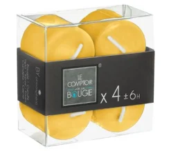Cheap * Lot De 4 Bougies Votives 