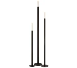 Fashion * Lot De 3 Chandeliers "Marbelous" 100Cm Noir Mat