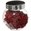 Flash Sale * Lot De 100 Etoiles En Bois "Bocal" 7Cm Rouge
