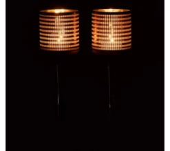 Flash Sale * Lot De 2 Photophores Sur Pied 