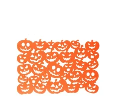 * Anniversaire Et Autres Fêtes^Lot 6X Décoration D'Halloween - Set De Table Citrouille - Orange