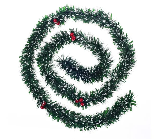 * Guirlande Et Boule De Sapin^Lot 2X Guirlande De Noël Effet Sapin Colorama - Vert
