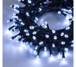 LOTTI Guirlande Et Boule De Sapin^ Guirlande Xmasking Led D'Exterieur Noël - Blanc Froid - 12,5 M