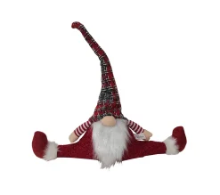 Shop MOBILI REBECCA Anti-Brouillon De Seuil Anti Brouillon De Porte En Tissu Rouge Décoration De Noël