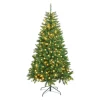 MOBILI REBECCA Sapin Et Accessoire^ Arbre De Noël Artificiel 180 Cm Vert Pais 800 Branches Avec 300 Lumieres Incluses
