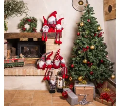 MOBILI REBECCA Sapin Et Accessoire^ Arbre De Noël Artificiel 180 Cm Vert Pais 800 Branches Avec 300 Lumieres Incluses
