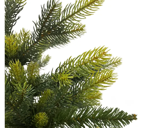 MOBILI REBECCA Sapin Et Accessoire^ Arbre De Noël Artificiel Petit Sapin Vert 60 Cm Avec 80 Branches Base Yuta