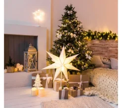 MOBILI REBECCA Sapin Et Accessoire^ Arbre De Noël Artificiel Vert Realiste 240 Cm Super Pais 1300 Branches